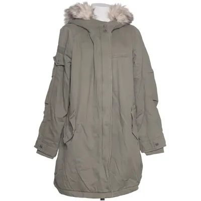 Parkas (Grön) från ONLY Pälsimitation, Polyester