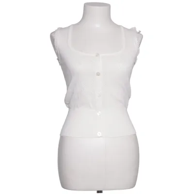 Väst (Vit) från Drôle de Copine Polyamid, Viskos