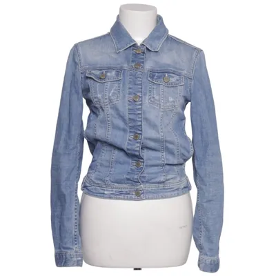 Denim jacket (Blue) from Zara Cotton, Elastane