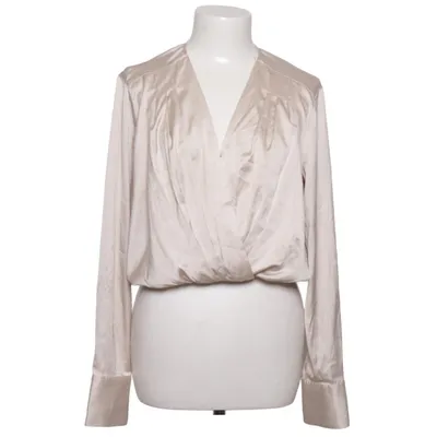 Blouse (Beige) from Donna Romina x NA-KD Elastane, Polyester