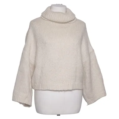 Polotröja (Vit) från Mango Casual Akryl, Mohair, Polyester, Ull