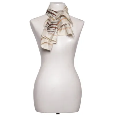 Kostymsjal (Vit, Brun, Beige) från Helena Rubinstein