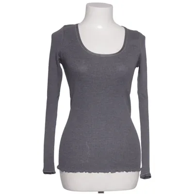 Långärmad t-shirt (Grå) från Rosemunde Copenhagen Bomull, Silke