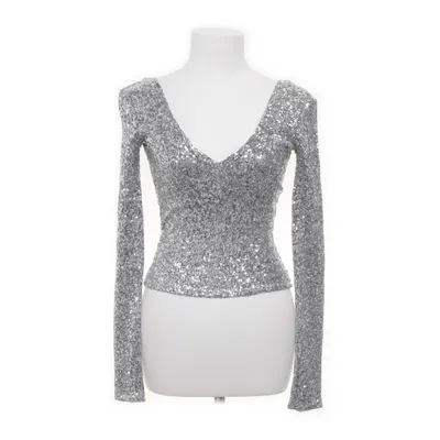 Top (Zilver) van Zara Trafaluc Metallvezel, Polyester