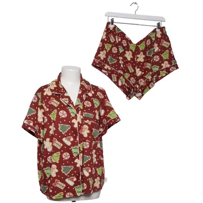 Pyjamas (Röd, Flerfärgad) från Chelsea Peers Elastan, Återvunnen polyester