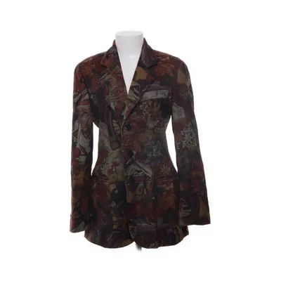 Blazer (Brown, Red) from Moschino Cheap and Chic Wool
