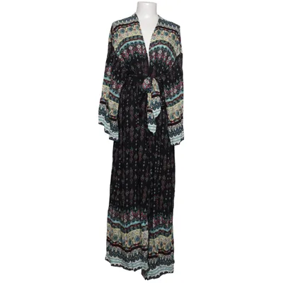 Wrap dress (Black, Multicolored) from Shein