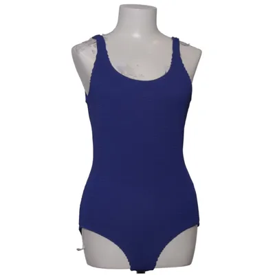 Swimsuit (Blue) from Monki Elastane, Polyester