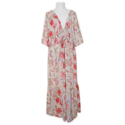Wikkeljurk (Beige, Meerkleurig) van Rainbow Elastaan, Polyester