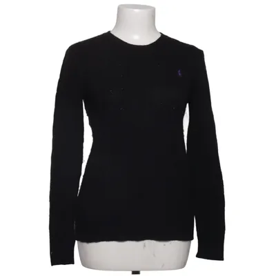 Sweater (Sort) fra Polo Ralph Lauren Kashmir, Merinould