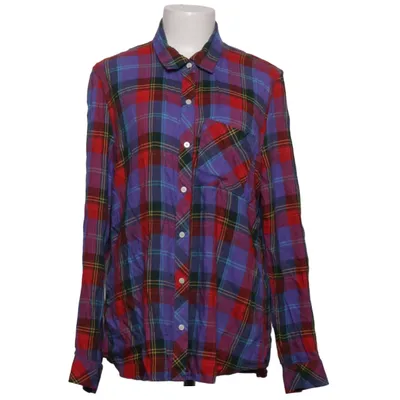 Flannel shirt (Blue, Red, Multicolored) from Gap Cotton, Viscose