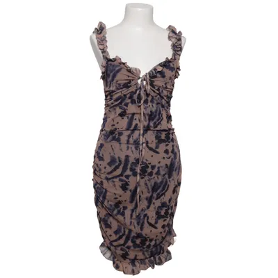 Dress (Beige, Blue, Multicolored) from CBR Cotton, Polyester