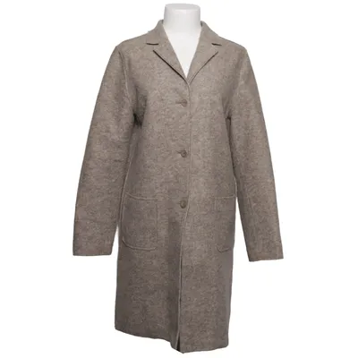 Coat (Beige) from Camera Polyester, Wool