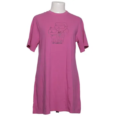 Dress (Pink) from Karl Lagerfeld Elastane, Organic cotton