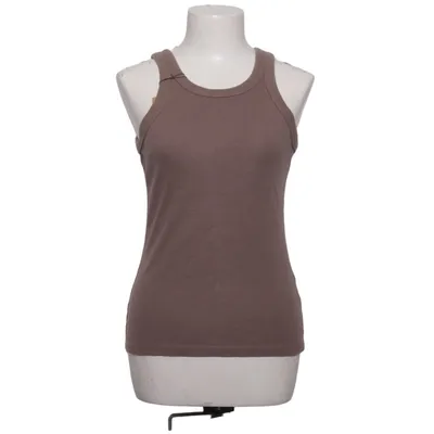 Tanktop (Bruin) van H&M Katoen, Elastaan
