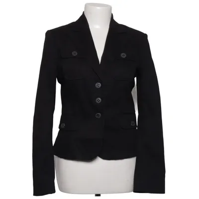 Blazer (Black) from Phard Cotton, Elastane, Polyester