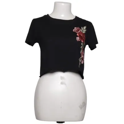 T-shirt (Svart, Flerfärgad) från Petro Nila Elastan, Polyester