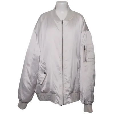Bomberjacke (Weiß) von Karo Kauer Elasthan, Polyester