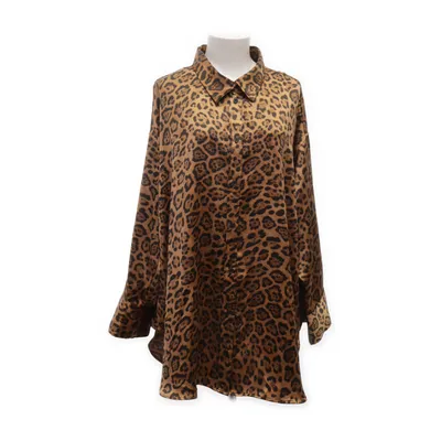 Skjorta (Brun, Svart, Flerfärgad) från H&M Polyester