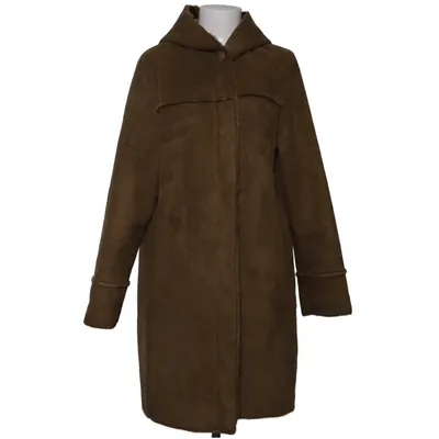 Shearling jacket (Brown) from Zabaione Acrylic, Polyester