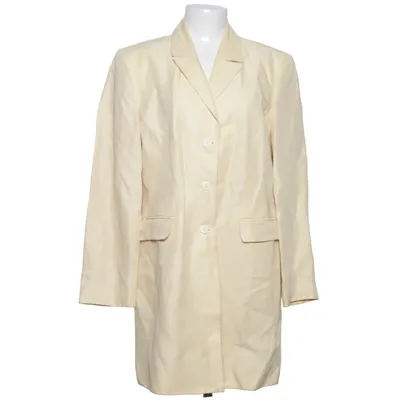 Blazer (Jaune) de Miel Acétate, Lin, Polyamide