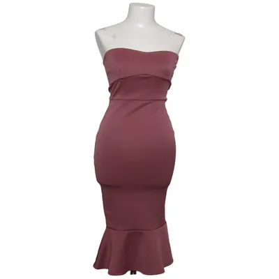 Dress (Pink) from Boohoo Petite Elastane, Polyester