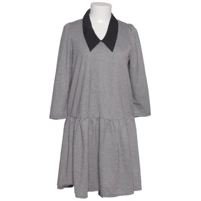 Dress (Black, White) from Reserved YFL Polyester