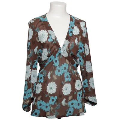 Blouse (Brown, Blue, White) from Jasper Conran Polyester