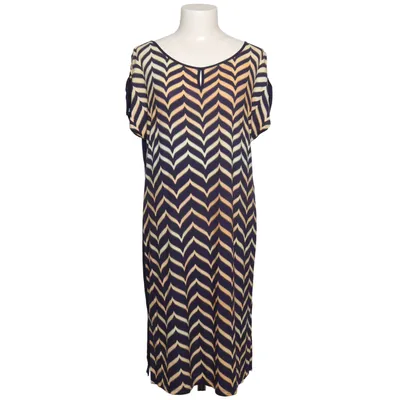 Dress (Blue, Beige) from Charmline Elastane, Viscose