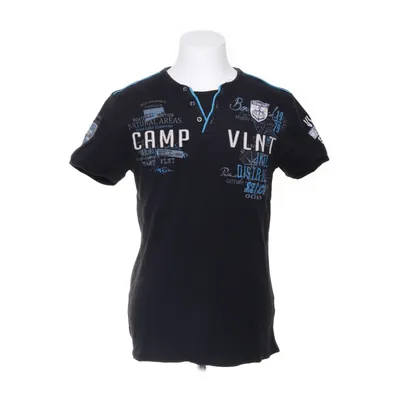 T-shirt (Svart, Blå) från Violento Bomull