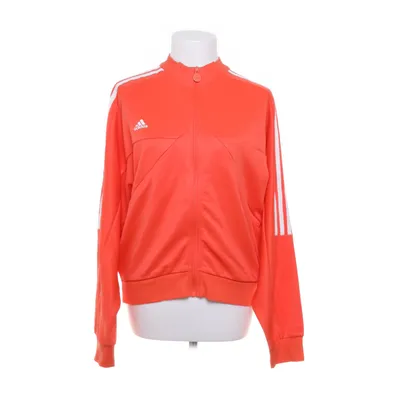 Träningsjacka (Röd, Vit) från Adidas Bomull, Elastan, Återvunnen polyester