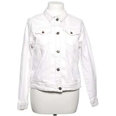 Jeansjacka (Vit) från Blue Motion Bomull, Elastan