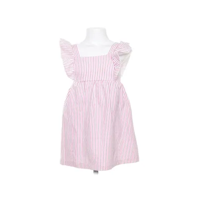 Klänning (Rosa, Vit) från Zara Bomull, Polyester