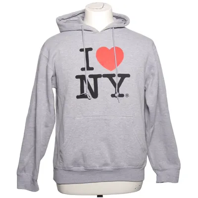 Huvtröja (Grå) från I Love NY Bomull, Polyester