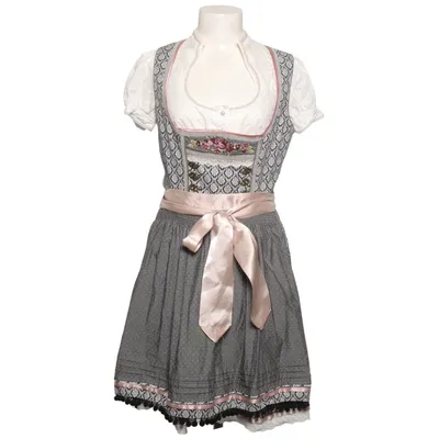 Dirndl (Grå, Vit) från Krüger Madl Elastan, Polyester