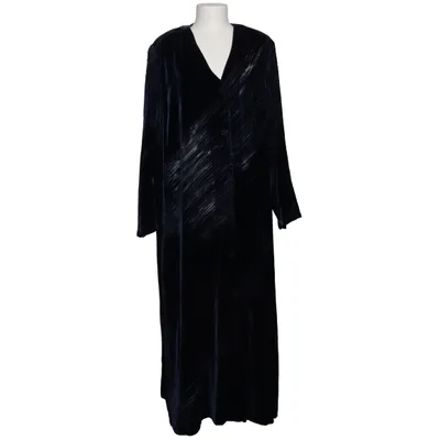 Skjortekjole (Sort, Grå) fra Ulla Popken Silke, Viscose