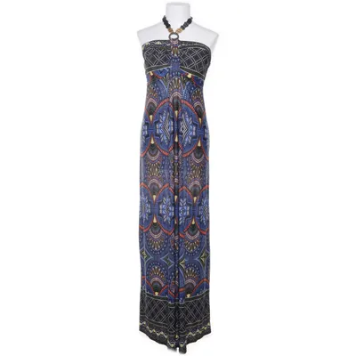 Robe longue (Bleu, Multicolore) de Anna & Anna Élasthane, Polyester
