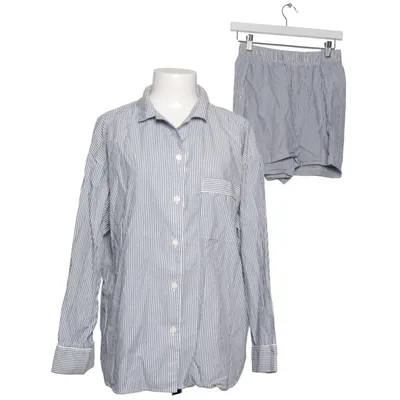 Pajamas (Blue, White) from Uniqlo Cotton