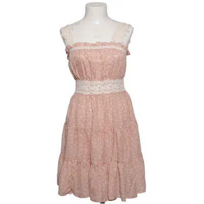 Klänning (Rosa, Vit, Flerfärgad) från Yumi Polyester