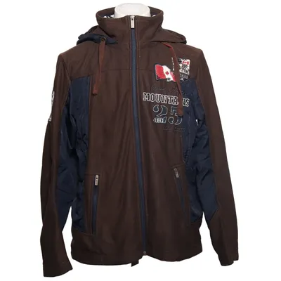 Allvädersjacka (Brun, Blå) från Camp David Polyester