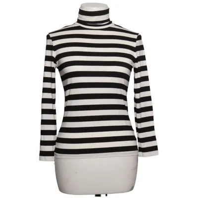 Turtleneck (Sort, Hvid) fra Club Monaco Elastan, Viscose