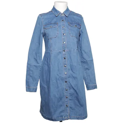 Jeansklänning (Blå) från ASOS Denim Bomull, Elastan