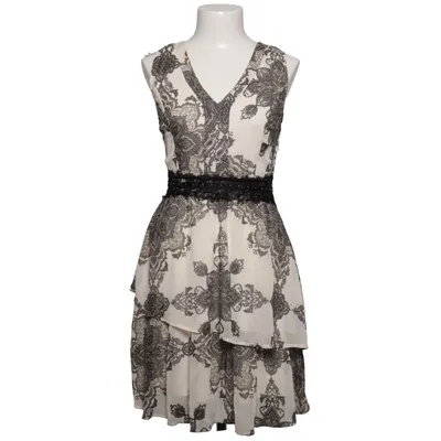 Kjole (Hvid, Sort) fra Orsay Elastan, Polyester, Viscose