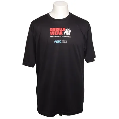 T-shirt (Noir) de Gorilla Wear Polyester