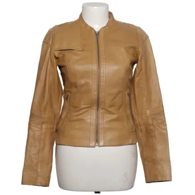Læderjakke (Beige) fra G-Star Raw Læder, Polyester