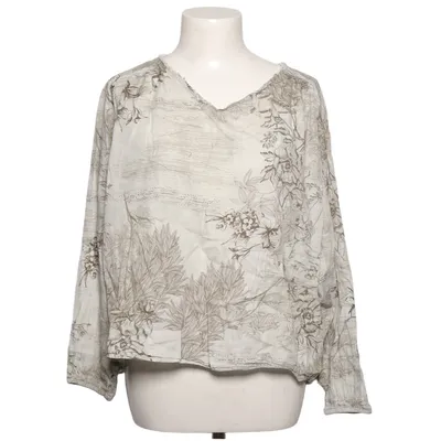 Blouse (White, Gray) from Smith & Soul Cotton