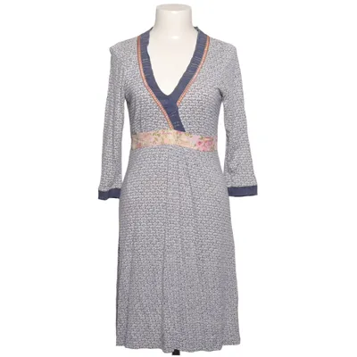 Dress (Blue, Multicolored) from Container Acrylic, Cotton, Elastane, Viscose