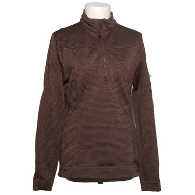 Fleece sweater (Brown) from Engelbert Strauss Elastane, Polyester