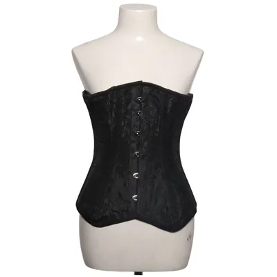 Korset (Sort) fra Burlesk Bomuld, Polyester