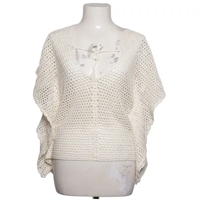 Poncho (Beige) fra ESPRIT Collection Akryl, Bomuld